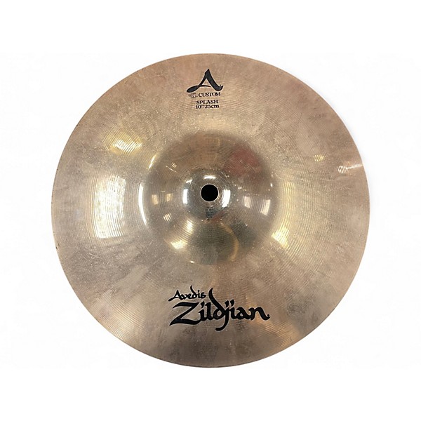 Used Zildjian 10in A Custom Splash Cymbal