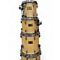 Used Pearl 5 Piece MASTERS CUSTOM MAPLE Natural Drum Kit