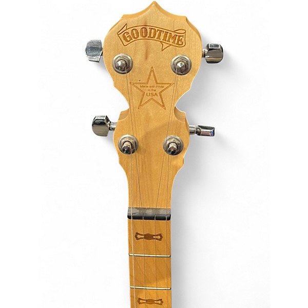 Used Deering Classic Goodtime Two 5-String Resonator Natural Banjo