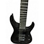 Used ESP BUZ-7 Floyd Rose Upgrade plus white titanium TRANS BLACK Solid Body Electric Guitar