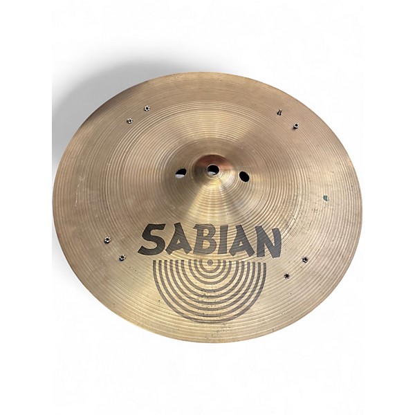 Used SABIAN 14in AA ROCK SIZZLE Cymbal