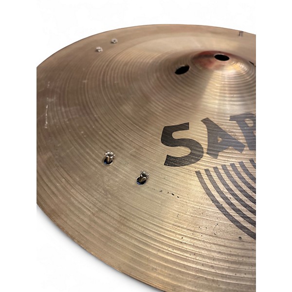 Used SABIAN 14in AA ROCK SIZZLE Cymbal