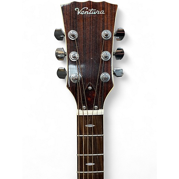 Used Ventura V-14 Natural Acoustic Guitar