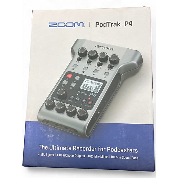 Used Zoom P4 MultiTrack Recorder