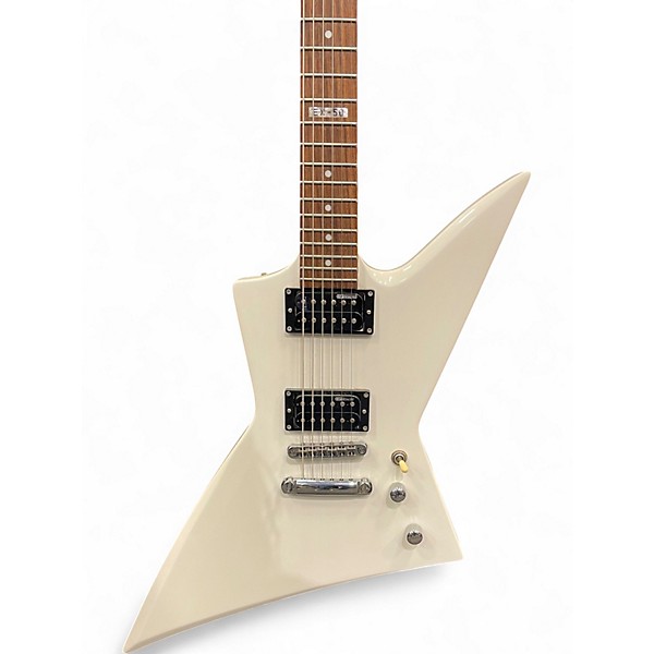Used ESP LTD EX50 Alpine White Solid Body Electric Guitar