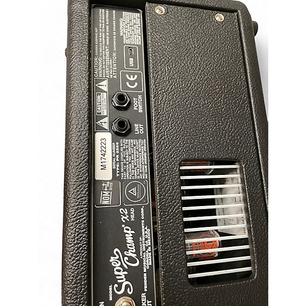 Used Fender Super Champ X2 15W Tube Guitar Combo Amp