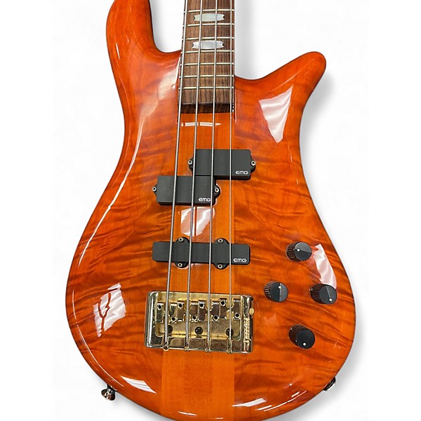 Used Spector Doug Wimbish Amber Gloss Electric Bass Guitar