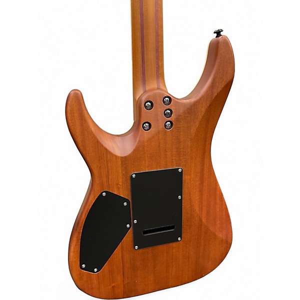 Used Schecter Guitar Research C1 EXOTIC SPALTED MAPLE SPALTED SUNBURST Solid Body Electric Guitar