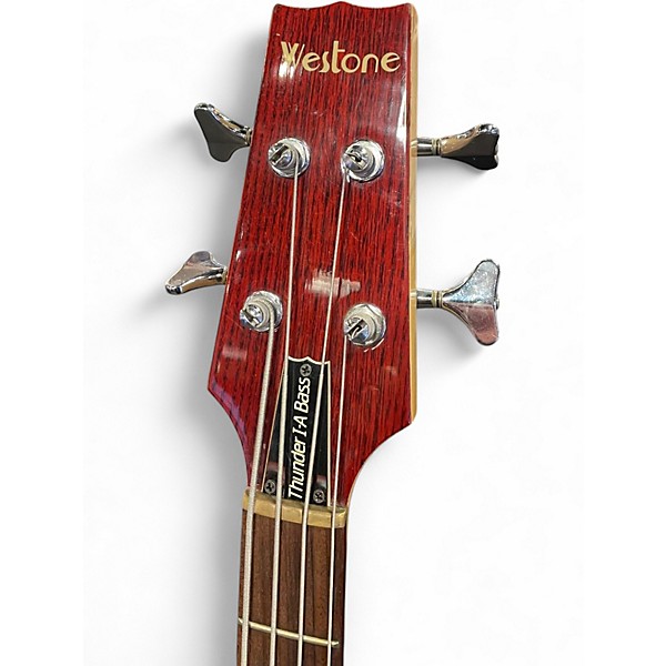 Used Westone THUNDER BASS RED Electric Bass Guitar