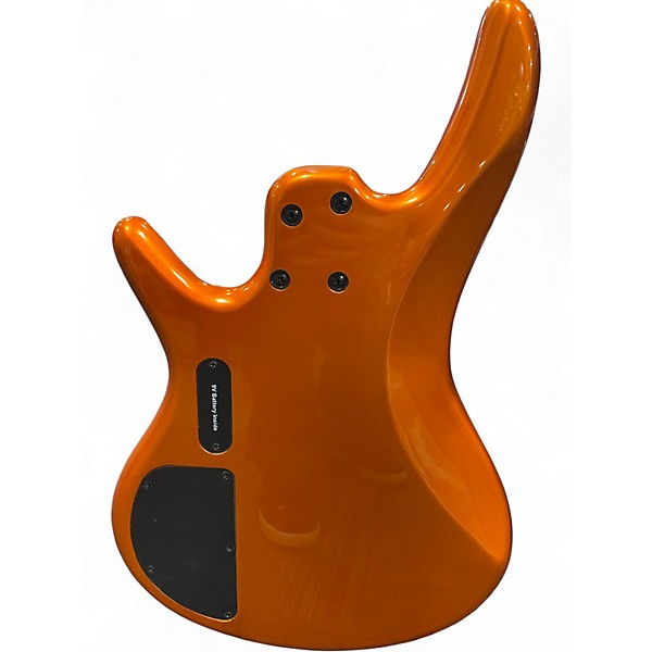 Used Ibanez GSR205 5 String Metallic Orange Electric Bass Guitar