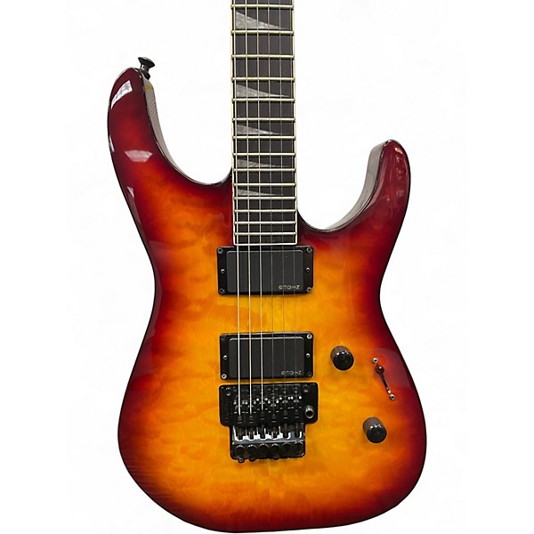 Used Jackson Soloist SLX2 Burnt Cherry Sunburst Solid Body Electric Guitar