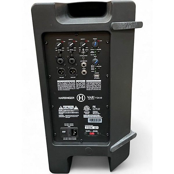 Used Harbinger VARI 2410 Powered Speaker