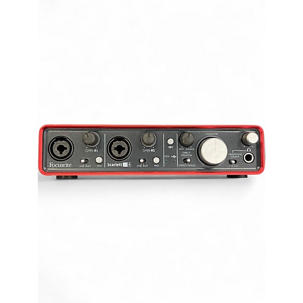 Used Focusrite Scarlett 2i4 Audio Interface