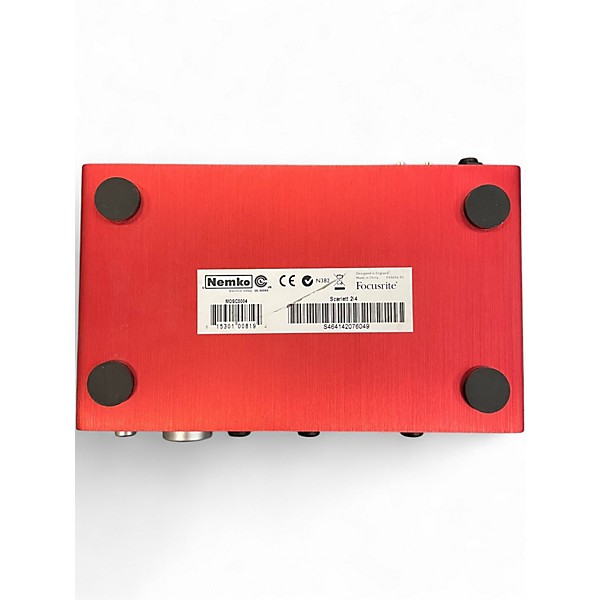 Used Focusrite Scarlett 2i4 Audio Interface