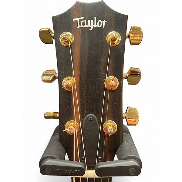 Used Taylor 214CE Deluxe Natural Acoustic Electric Guitar