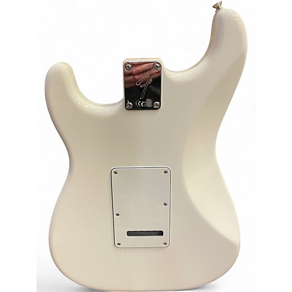 Used Fender Player Stratocaster White Solid Body Electric Guitar