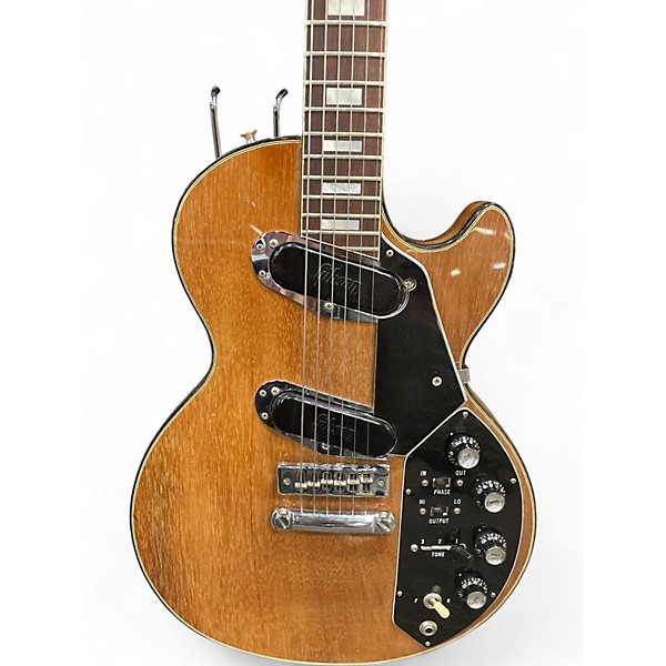 Vintage 1970s Gibson Les Paul recording Walnut Solid Body Electric Guitar