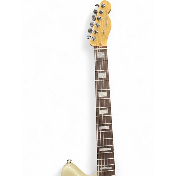 Used Fender Mod shop offset telecaster Alpine White Solid Body Electric Guitar