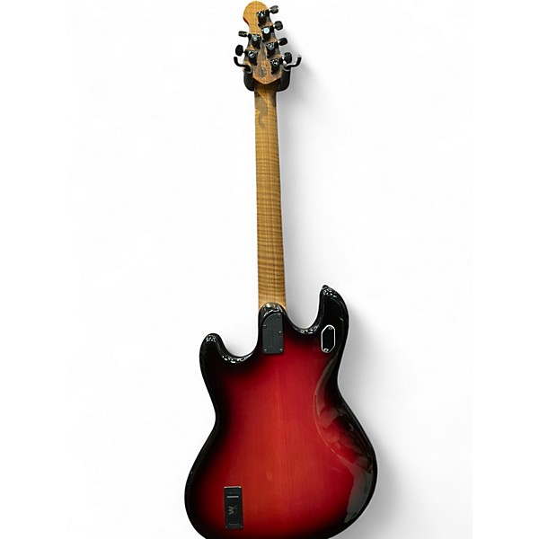 Used Ernie Ball Music Man StingRay HT Raspberry Burst Solid Body Electric Guitar