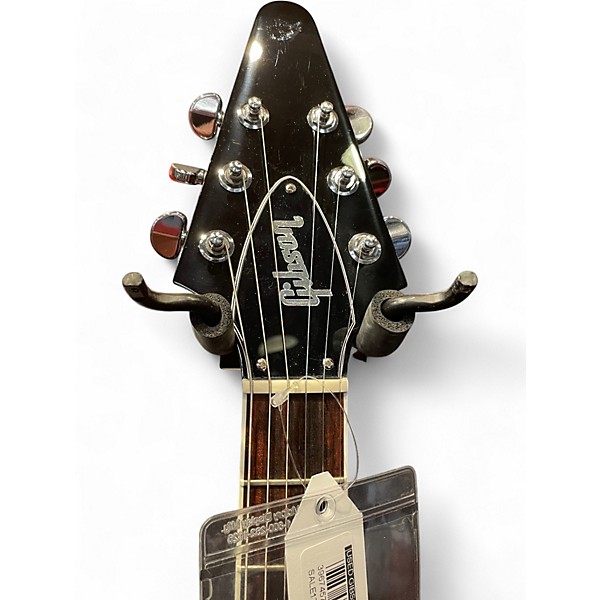 Used Gibson '70s Flying V Mirror Guitar Ebony Solid Body Electric Guitar