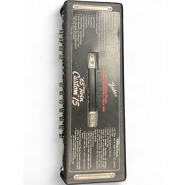 Used Fender 1965 Reissue Twin Custom 15 85W 1x15 Tube Guitar Combo Amp