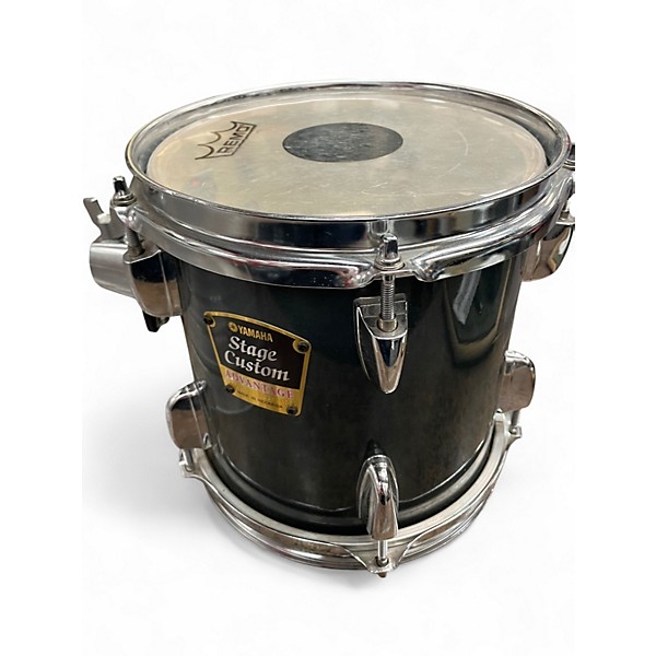 Used Yamaha 10x9 stage custom advantage rack Green Drum