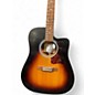 Used Epiphone Masterbuilt DR-400MCE Tobacco Acoustic Electric Guitar