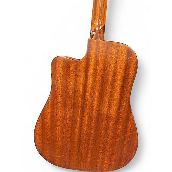 Used Epiphone Masterbuilt DR-400MCE Tobacco Acoustic Electric Guitar