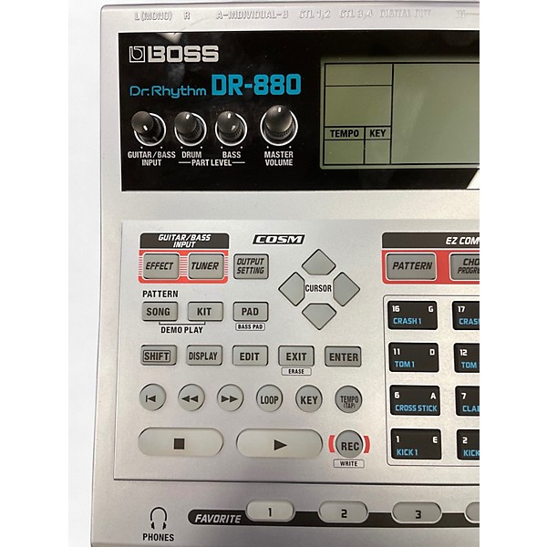 Used Boss  dr880 MIDI Controller