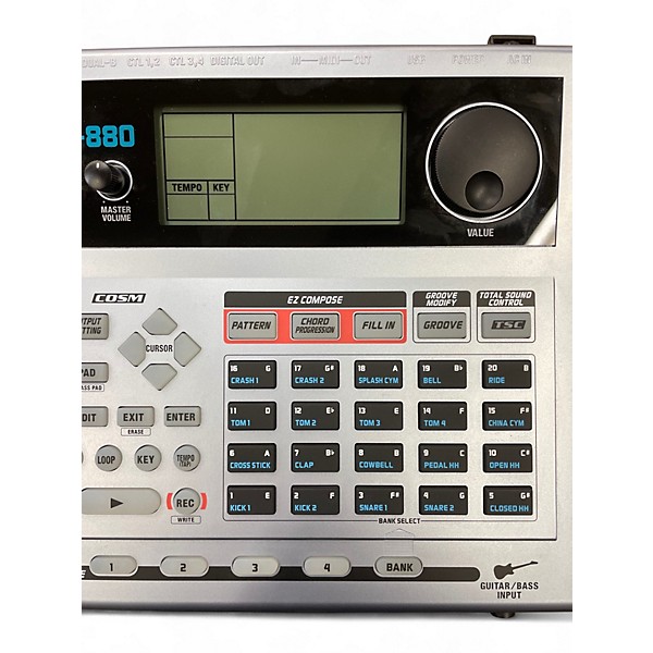 Used Boss  dr880 MIDI Controller