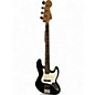 Used Squier Affinity Jazz Bass Black Electric Bass Guitar thumbnail