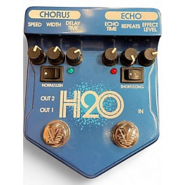 Used Visual Sound V2H2O V2 H2O Liquid Chorus Echo Effect Processor