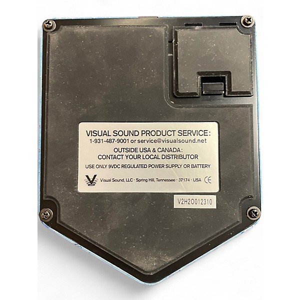 Used Visual Sound V2H2O V2 H2O Liquid Chorus Echo Effect Processor