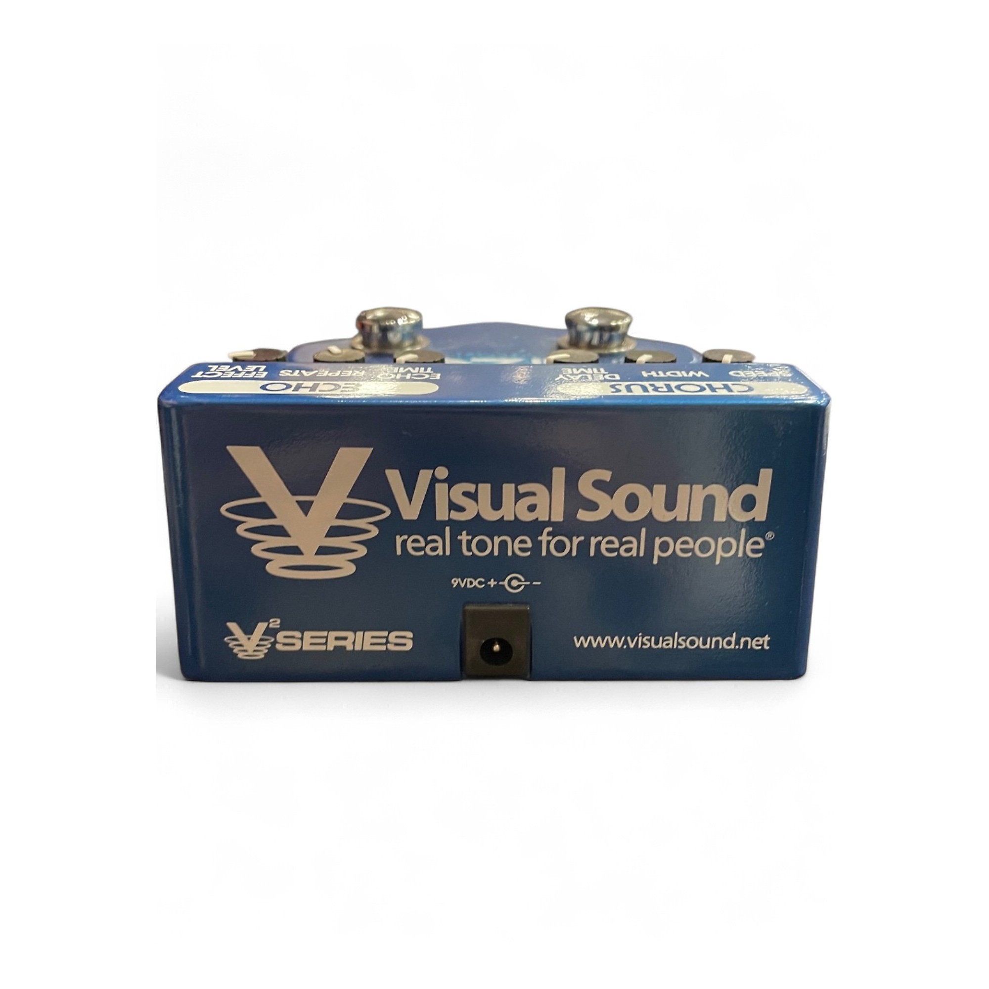 Used Visual Sound V2H2O V2 H2O Liquid Chorus Echo Effect Processor