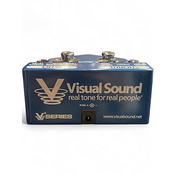 Used Visual Sound V2H2O V2 H2O Liquid Chorus Echo Effect Processor
