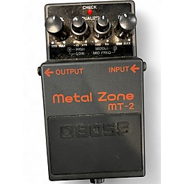 Used BOSS MT2 Metal Zone Distortion Effect Pedal