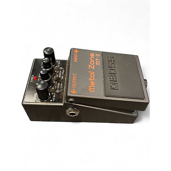 Used BOSS MT2 Metal Zone Distortion Effect Pedal