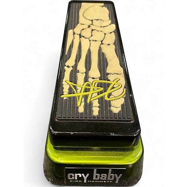 Used Dunlop KH95 Kirk Hammett Signature Cry Baby Wah Effect Pedal