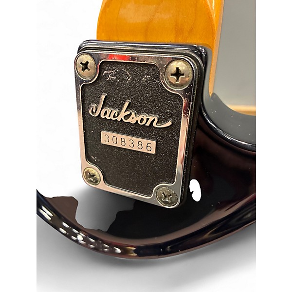 Used Jackson Professional Dinky Reverse Iguana Burst Solid Body Electric Guitar