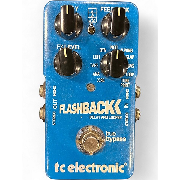 Used TC Electronic Flashback Delay And Looper Effect Pedal
