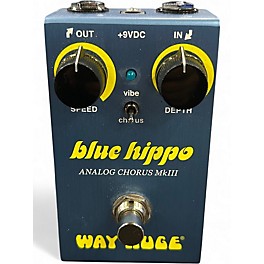Used Way Huge Electronics BLUE HIPPO Effect Pedal