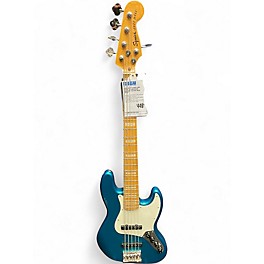 Used Squier Classic Vibe Active 70s Jazz Ocean Turquoise Electric Bass Guitar