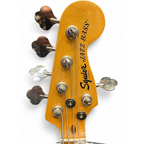 Used Squier Classic Vibe Active 70s Jazz Ocean Turquoise Electric Bass Guitar