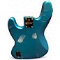 Used Squier Classic Vibe Active 70s Jazz Ocean Turquoise Electric Bass Guitar