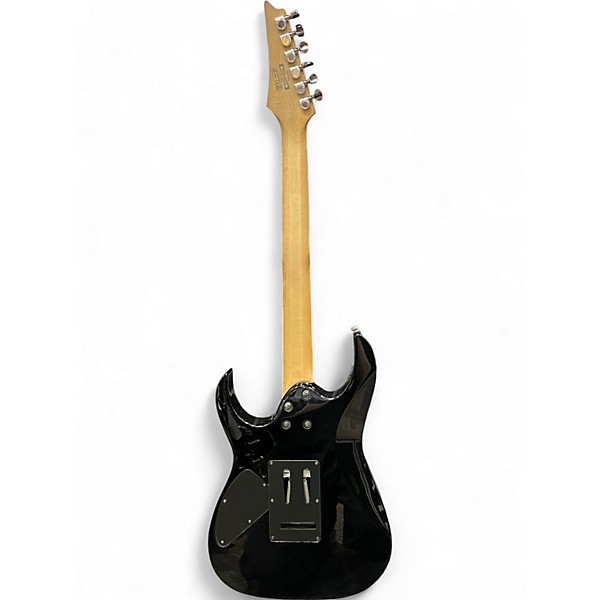 Used Ibanez RG120 Black Solid Body Electric Guitar