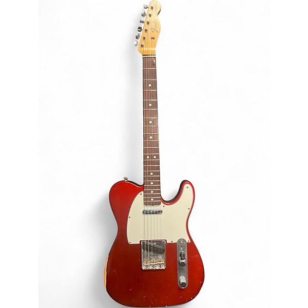 Used Fender 1967 Relic Telecaster Candy Apple Red Solid Body Electric Guitar