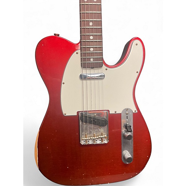 Used Fender 1967 Relic Telecaster Candy Apple Red Solid Body Electric Guitar