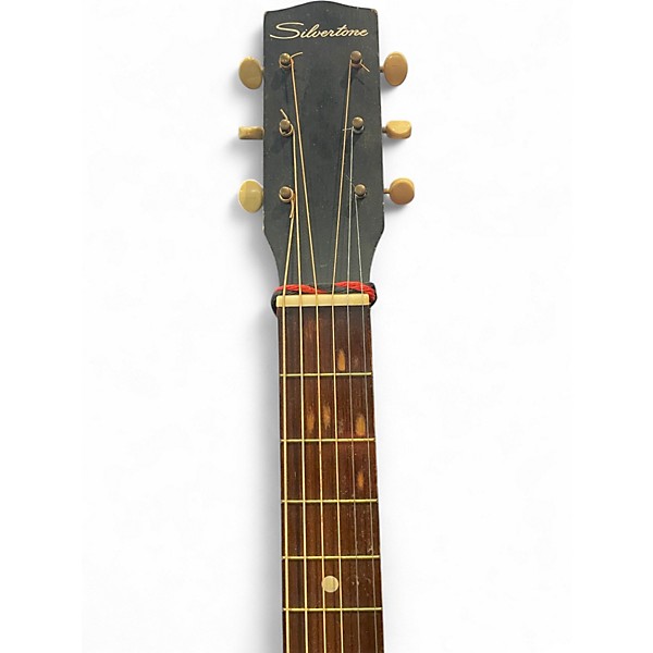 Used Silvertone JR ACOUSTIC 2 Color Sunburst Acoustic Guitar