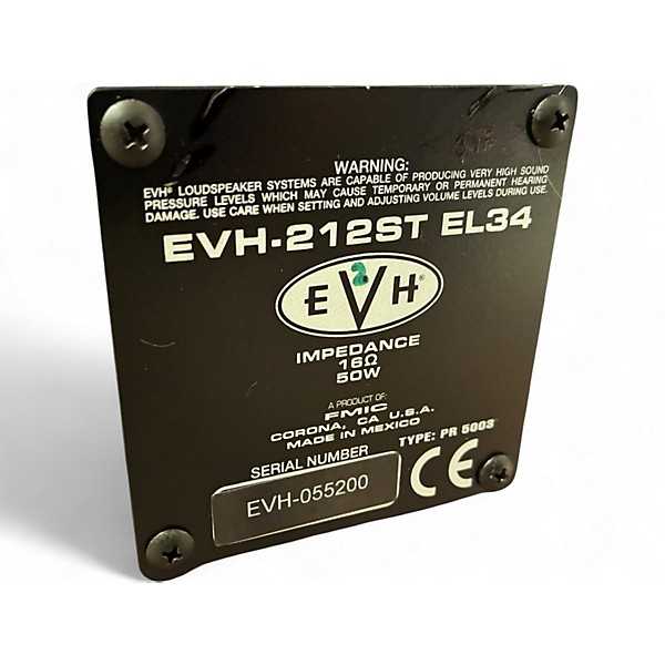 Used EVH 5150 212ST 2x12 Guitar Cabinet