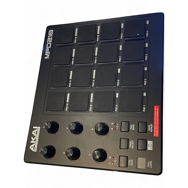 Used Akai Professional MPD218 MIDI Controller